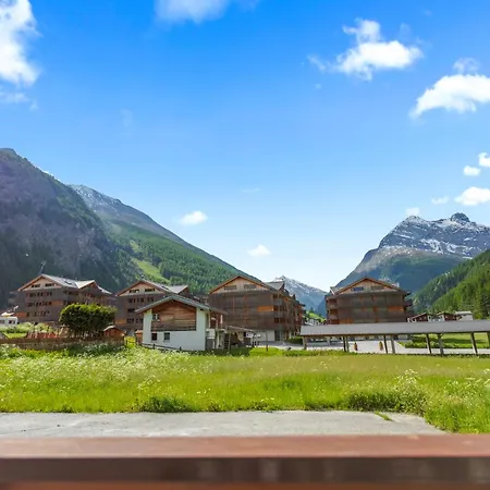 Vue, 2 Terrasses & Parking Prive - Apartament Saas-Grund