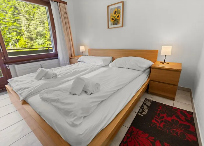 Vue, 2 Terrasses&parking Privé - Apartamento Saas-Grund