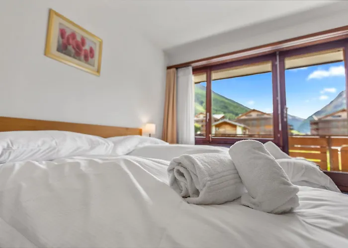 Apartamento Vue, 2 Terrasses&parking Privé - Saas-Grund