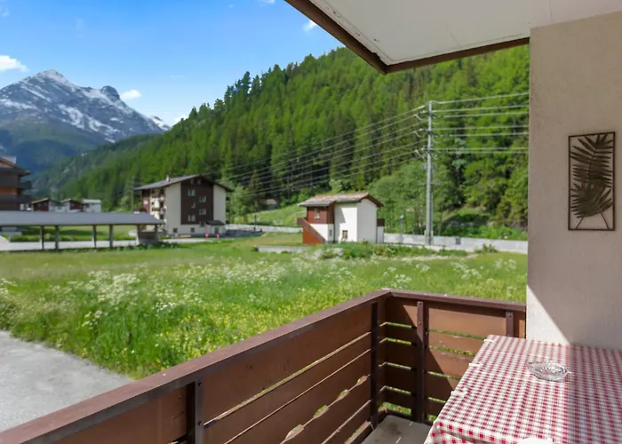 Vue, 2 Terrasses & Parking Prive - Apartman Saas-Grund